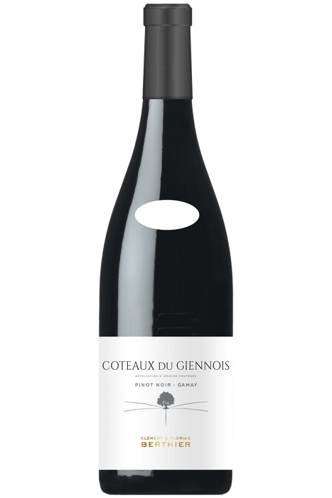 Vignobles Berthier, Coteaux du Giennois Rouge, Loire, 2020