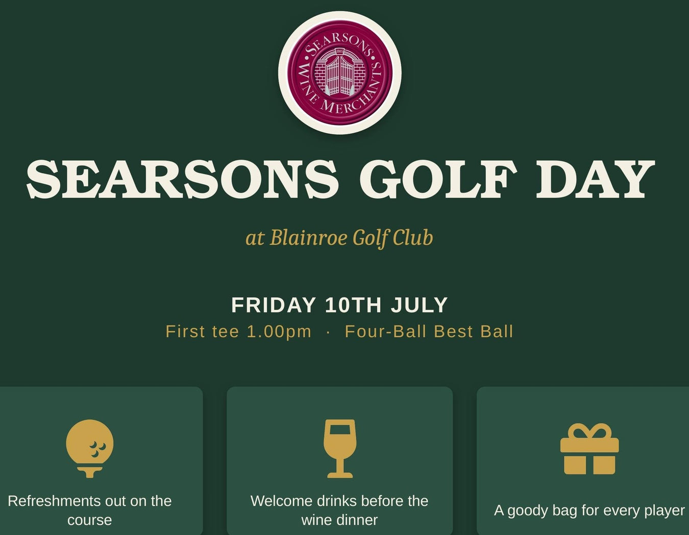 Blainroe Golf Day Dinner