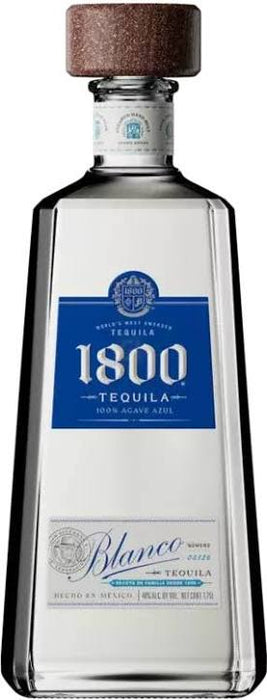 1800 Silver Tequila Blanco Agave Azul