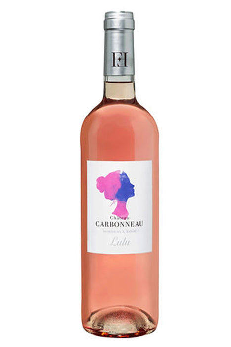 Lulu Rosé, Château Carbonneau, Sainte Foy, Bordeaux rose 2023