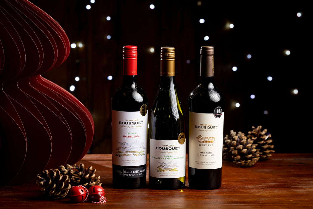 Domaine Bousquet 3 Bottle Organic Gift Set
