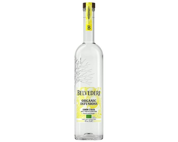 Belvedere Vodka Organic Infusions Lemon&Basil