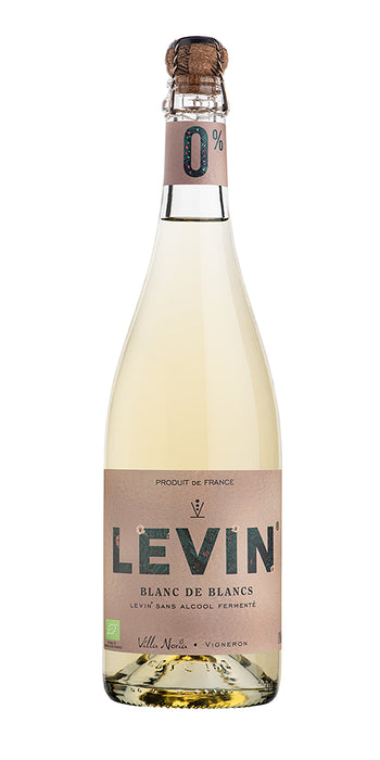 Levin Zero Alcohol Organic Blanc de Blancs Sparkling, Languedoc- Roussillon