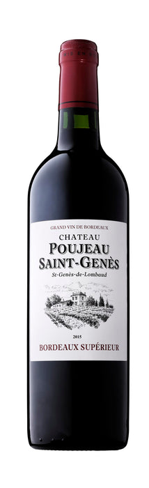 Chateau Poujeau Saint Genes, Bordeaux Superieur, 2019