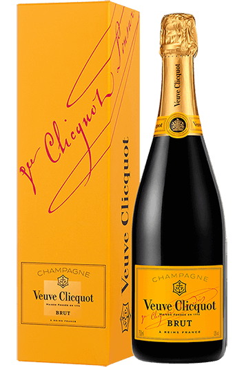 Veuve Cliquot, Brut NV, Champagne in gift box