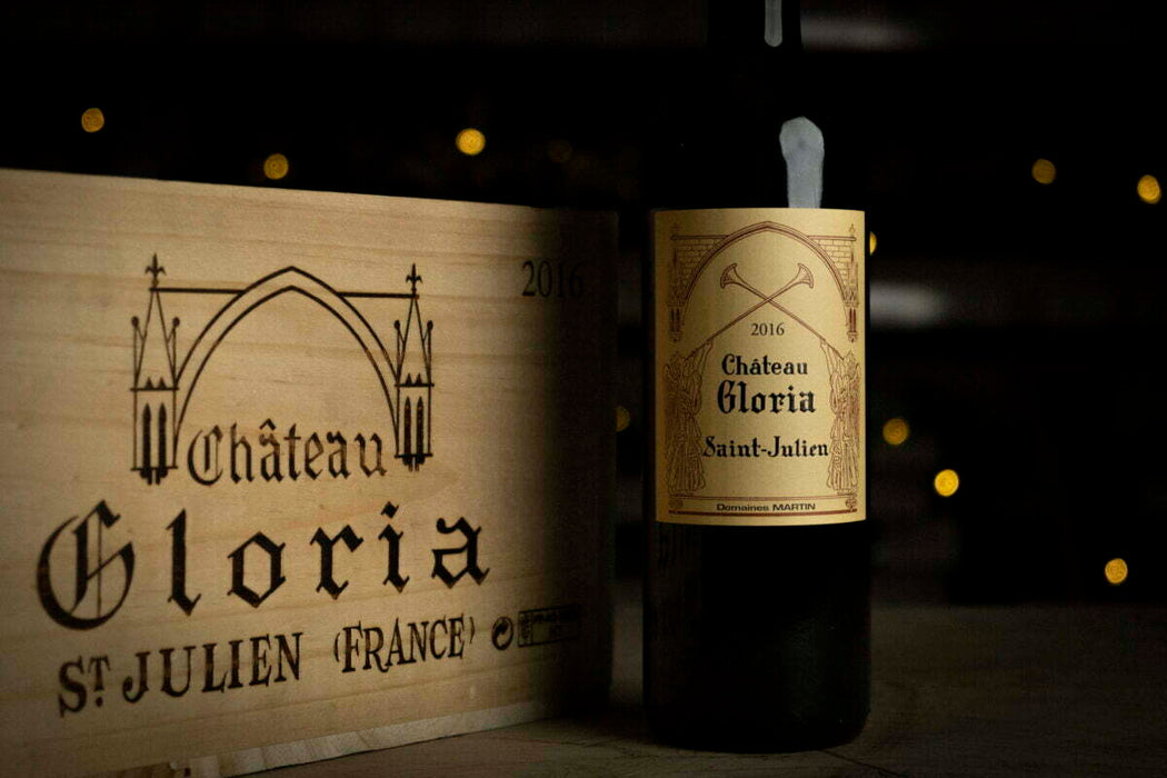 Château Gloria, Saint Julien, 2016 12 bottle wooden case deal