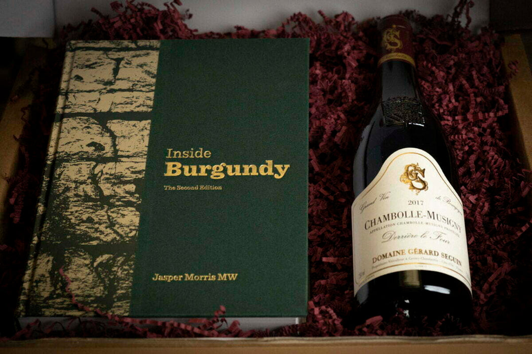 Inside Burgundy, by Jasper Morris MW (2nd Edition) Red Burgundy Gift Box